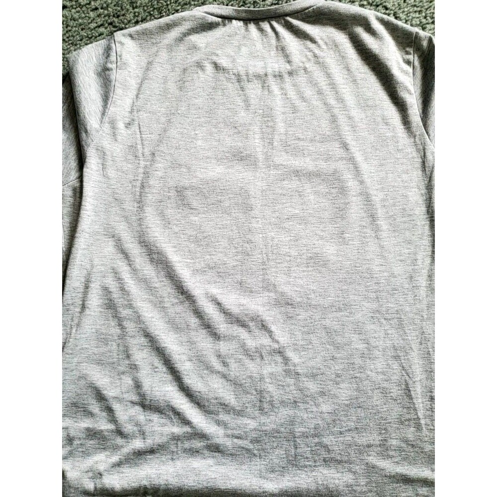 Women's Grey Basic Witch Crew Neck Short Sleeve T Shirt Size 4XL - Picture 2 of 12